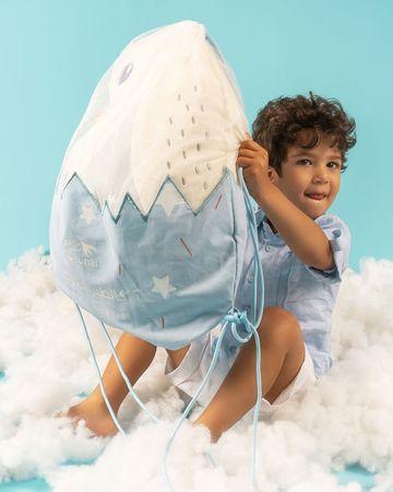 بني مجموعة كالطائر المتوكل لحاف ووسادة