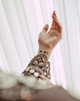 سنسي ملصق حناء مؤقت (نقشة) - 11